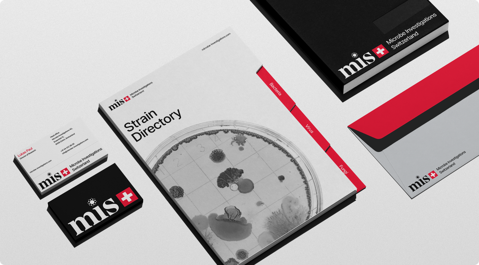 MIS Strain Directory and brand collateral